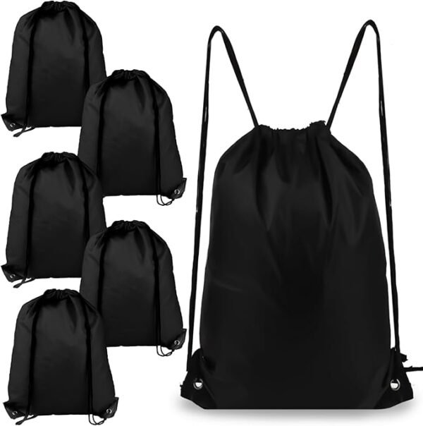 Drawstring Backpack 6Pcs