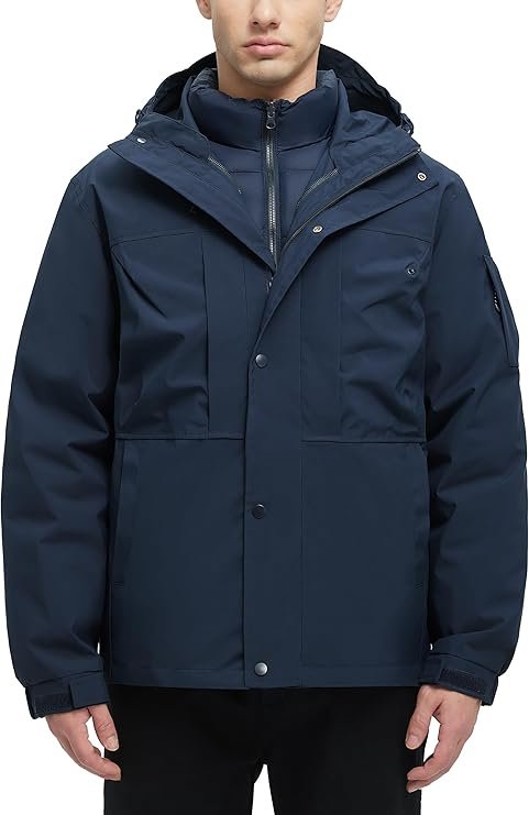 Men's 3 in 1 Winter Coats