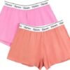 Hanes Women's Originals Comfywear Sleep Shorts (2 Pack) - Image 2