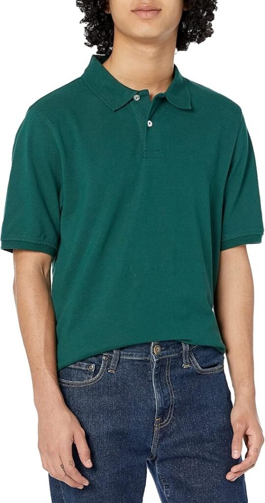 Men's Regular-Fit Cotton Pique Polo Shirt