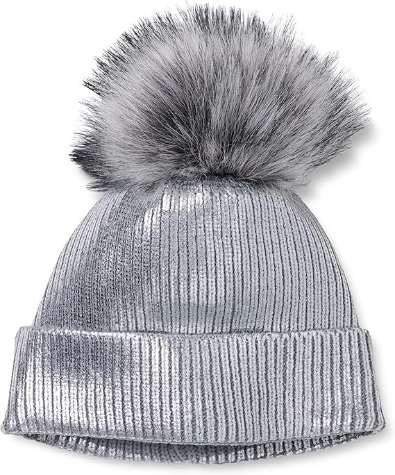 The Drop Women's Holly Faux Fur Pom Pom Beanie